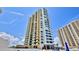 High-rise beachfront building exterior view at 2987 S Atlantic Ave # D060, Daytona Beach, FL 32118