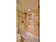 Spa-like shower with pebble flooring and glass enclosure at 2987 S Atlantic Ave # D060, Daytona Beach, FL 32118