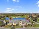 Community clubhouse with golf course view at 4345 Heath Land Ln, Lake Wales, FL 33859