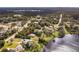 Aerial view showing home's location and waterfront access at 660 Saxon Blvd, Deltona, FL 32725