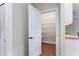 Walk-in pantry with wire shelving at 425 Sandy Bluff Trl, Deland, FL 32724