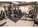 Modern fitness center with various exercise equipment at 1900 N Atlantic Ave # 1601, Daytona Beach, FL 32118