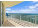 Breathtaking ocean view from private balcony, featuring comfortable seating at 1900 N Atlantic Ave # 1601, Daytona Beach, FL 32118