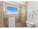 Spa-like bathroom with ocean view and tiled shower at 1900 N Atlantic Ave # 1601, Daytona Beach, FL 32118