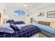 Guest bedroom with two twin beds and ocean view at 1900 N Atlantic Ave # 1601, Daytona Beach, FL 32118