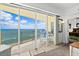 Private balcony offering breathtaking ocean views and comfortable seating at 1900 N Atlantic Ave # 1601, Daytona Beach, FL 32118