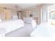 Bedroom with white dresser and wicker furniture set at 4 Oceans West Blvd # 301C, Daytona Beach Shores, FL 32118