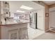 Modern kitchen with stainless steel appliances and granite countertops at 4 Oceans West Blvd # 301C, Daytona Beach Shores, FL 32118