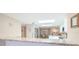 Kitchen features granite countertops and stainless steel appliances at 4 Oceans West Blvd # 301C, Daytona Beach Shores, FL 32118