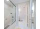 Bathroom with shower/tub combo and tiled floor at 4 Oceans West Blvd # 301C, Daytona Beach Shores, FL 32118