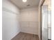 Large walk-in closet with wire shelving at 6180 Knotty Pine Ct, Port Orange, FL 32127