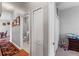 Hallway with access to bathroom and bedrooms at 101 Marathon Ln, Sanford, FL 32771