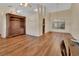 Dining room with hardwood floors and lots of natural light at 1185 N Old Mill Dr, Deltona, FL 32725