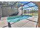 Screened in, refreshing pool with ample surrounding space at 1185 N Old Mill Dr, Deltona, FL 32725