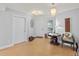 Inviting entryway with tile flooring, a small table, and decorative accents at 3311 S Atlantic Ave # 304, Daytona Beach Shores, FL 32118
