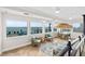 Relaxing lounge area with ocean views and seating at 3311 S Atlantic Ave # 304, Daytona Beach Shores, FL 32118