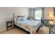 Bedroom with queen-size bed and sitting area at 415 Banana Cay Dr # F, South Daytona, FL 32119