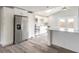 Updated kitchen with white cabinets and granite countertop at 1631 Granada Ave, Daytona Beach, FL 32117