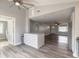 Open concept living area with luxury vinyl plank flooring at 1631 Granada Ave, Daytona Beach, FL 32117