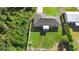 Aerial view showcasing home and yard at 2471 Oleander Rd, Deland, FL 32724