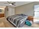 Main bedroom with ensuite bathroom and walk-in closet at 2585 Delbarton Ave, Deltona, FL 32725