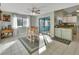 Casual breakfast nook area with table and chairs near kitchen at 2585 Delbarton Ave, Deltona, FL 32725