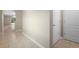 Interior hallway with tiled flooring and access to other rooms at 2924 Taton Trce, New Smyrna Beach, FL 32168