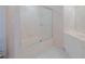 Clean bathroom with tub and shower combination at 2967 S Atlantic Ave # 204, Daytona Beach Shores, FL 32118