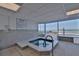 Relaxing hot tub with ocean view at 2967 S Atlantic Ave # 204, Daytona Beach Shores, FL 32118