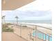 Balcony with stunning ocean and pool views at 2967 S Atlantic Ave # 204, Daytona Beach Shores, FL 32118