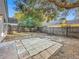 Private backyard with patio and wooden fence at 566 Conure St, Apopka, FL 32712