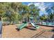 playground with slides and climbing structures at 636 Preakness Cir, Deland, FL 32724