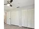 Large bedroom closet with double doors at 1437 Colin Kelly Ave, Daytona Beach, FL 32124