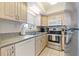 Well-equipped kitchen with stainless steel appliances at 1601 Ocean Shore Blvd # 1040, Ormond Beach, FL 32176