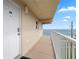Oceanfront balcony access from condo unit at 2294 Ocean Shore Blvd # 401, Ormond Beach, FL 32176