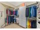 Large walk-in closet with ample shelving and hanging space at 231 Riverside Dr # 701, Holly Hill, FL 32117