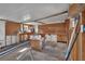 Large workshop with built-in cabinets and workbench at 24514 Snail Rd, Astor, FL 32102