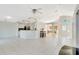 Open floor plan with a kitchen, breakfast nook, and living area at 3190 Lori Ct, Deltona, FL 32738