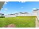 Landscaped backyard with grassy area at 3404 Grassy Lake View Ave, Minneola, FL 34715