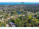 Wide aerial view showing property and nearby school at 3454 Country Walk Dr, Port Orange, FL 32129