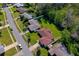 Property view from above, showing home and yard at 3454 Country Walk Dr, Port Orange, FL 32129