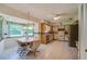 Bright kitchen with breakfast nook and stainless steel appliances at 3454 Country Walk Dr, Port Orange, FL 32129