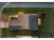 Single-story house with a screened pool and landscaped yard at 4859 Nw 35Th Lane Rd, Ocala, FL 34482