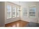 Bright dining area with hardwood floors and a chandelier at 4859 Nw 35Th Lane Rd, Ocala, FL 34482