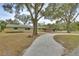 Curved driveway leads to this newly renovated single story home at 900 Crescent Pkwy, Deland, FL 32724