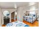 Spacious bedroom with two beds and hardwood floors at 101 Fleming Ave, Port Orange, FL 32127
