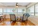 Spacious living room with water views and hardwood floors at 101 Fleming Ave, Port Orange, FL 32127