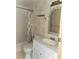 Bathroom with tub, shower, and vanity at 1632 Bream Dr, Seville, FL 32190