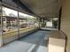 Screened porch overlooking a canal at 1632 Bream Dr, Seville, FL 32190