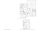 Two-story home floor plan featuring multiple bedrooms and a detached suite at 2 Walnut Ct, Ormond Beach, FL 32174